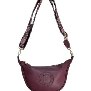 Bolso Media Luna Jacinta de Piel – VINO + CRUDO