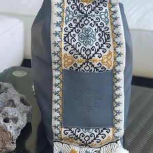 Bolsa Tote Patrona de Piel – GRIS + GRIS Y MOSTAZA