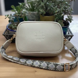 Bolso Bandolera Ramona de Piel – CRUDO + CRUDO