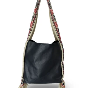 Bolsa Tote Patrona de Piel – AZUL MARINO + ROJA Y AZUL