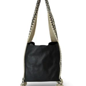 Bolsa Tote Patrona de Piel – NEGRA + NEGRA
