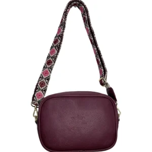 Bolso Bandolera Ramona de Piel – VINO + CRUDO