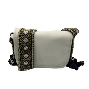 Bolso Crossbody Simona de Piel – CRUDO + AZUL MARINO